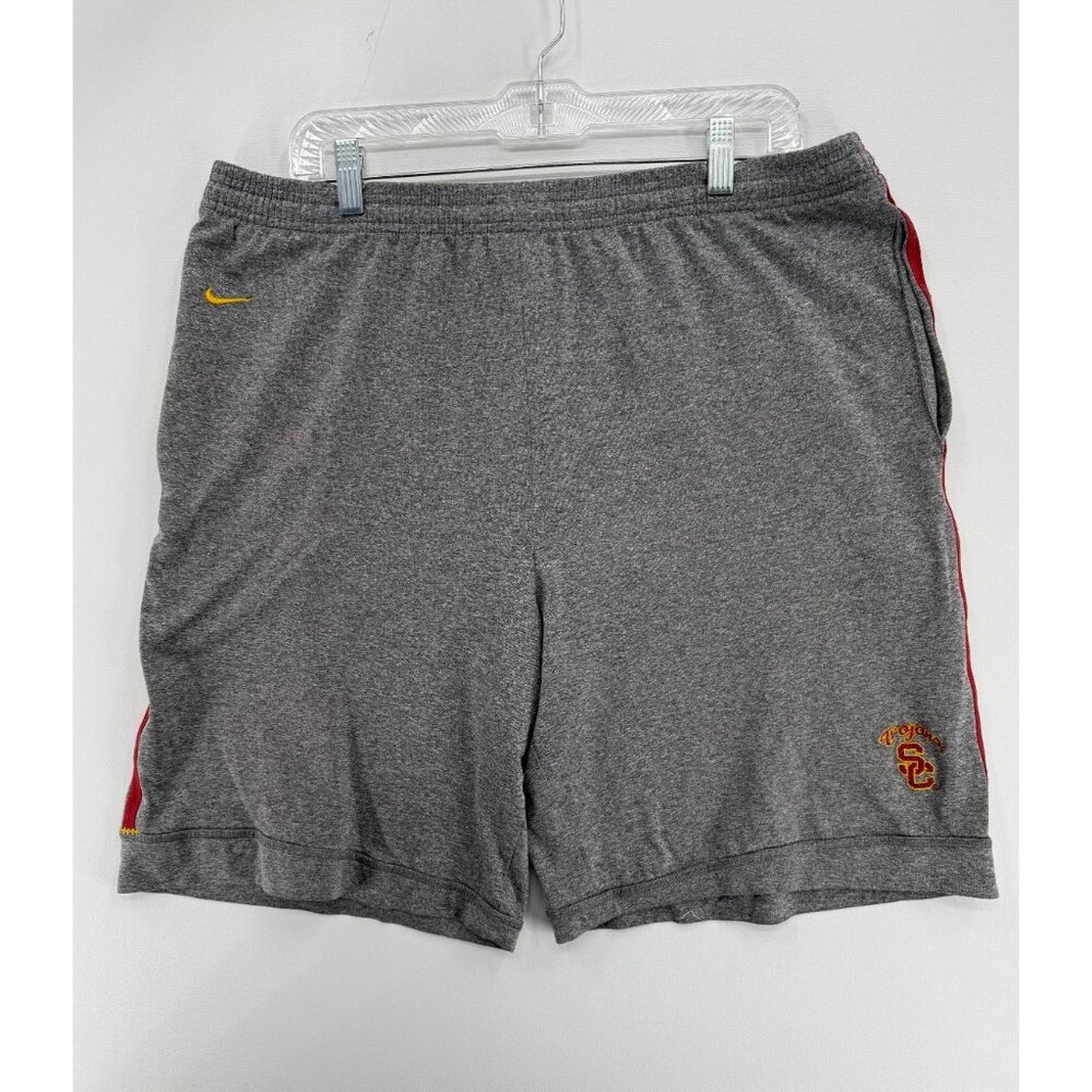 Nike Dri-Fit NFL SC Trojans Shorts Mens L 9" Athletic Football Training